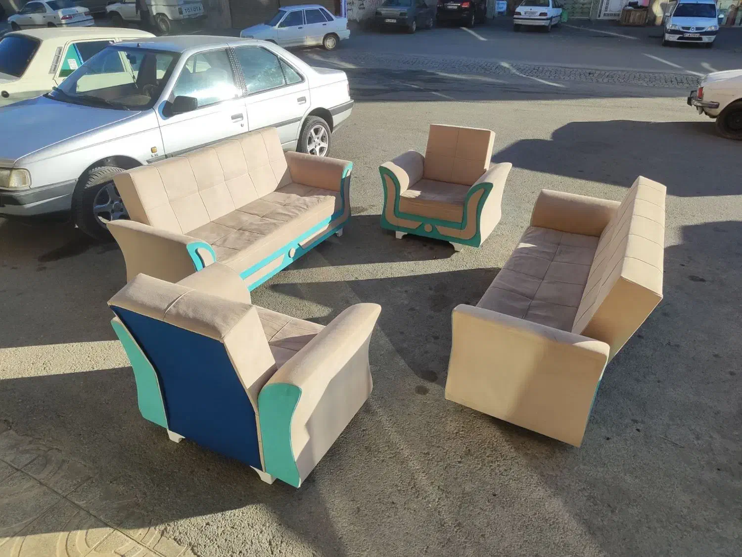 مبل راحتی|مبلمان خانگی و میز عسلی|بانه, |دیوار