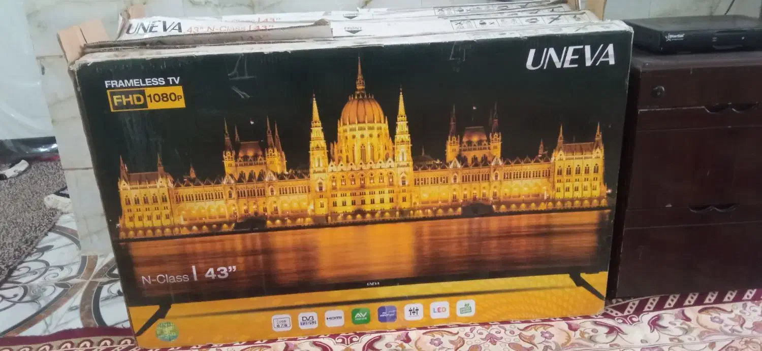 تلویزیون ال ای دی یونیوا 43|تلویزیون و پروژکتور|کارون, |دیوار
