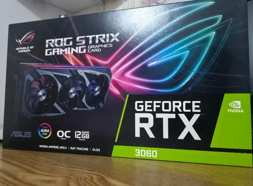 کارت گرافیک  Geforce RTX 3060 ti rog strix|قطعات و لوازم جانبی رایانه|کرج, شهرک فهمیده|دیوار
