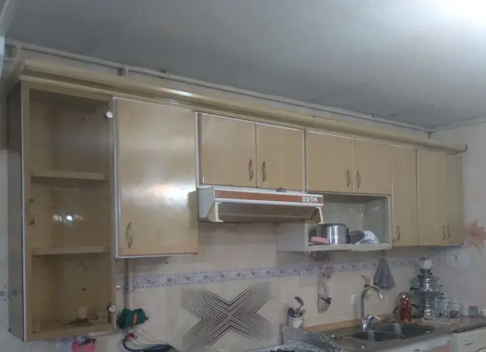 کابینت فلزی|آب‌چکان و نظم‌دهنده ظروف|شازند, |دیوار