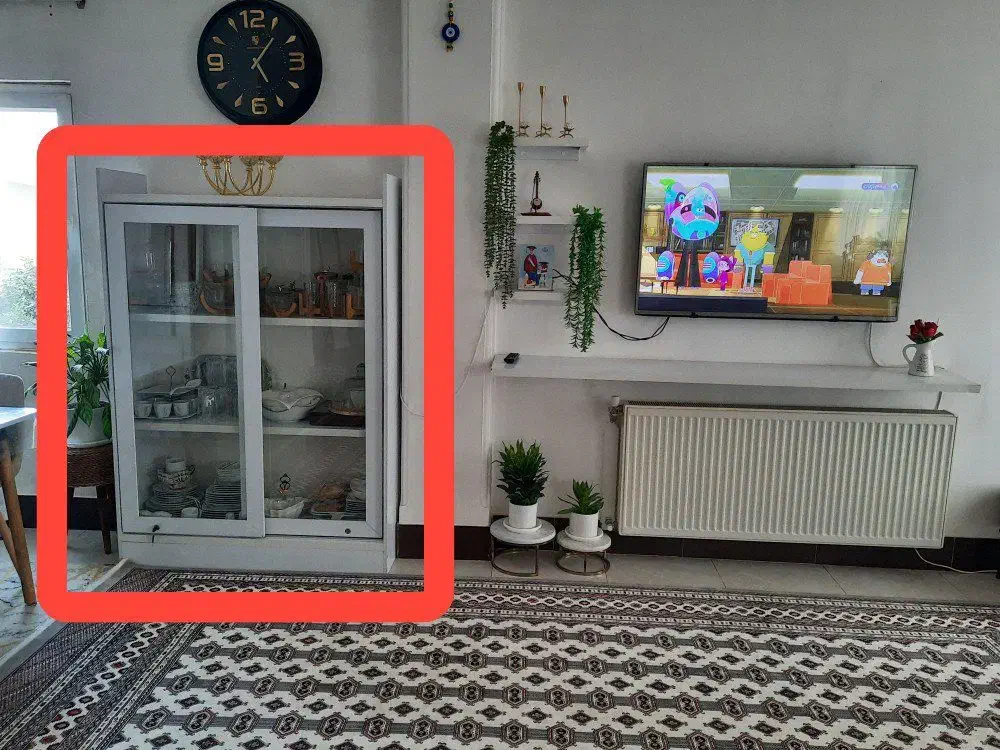 کمدیابوفه|بوفه، ویترین، کنسول|گنبد کاووس, |دیوار