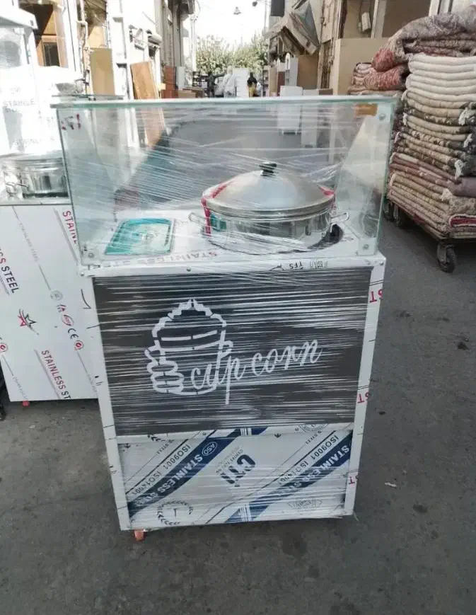 ذرت مکزیکی بنر CUP CORN چرخ دار کد ۰۳۶|کافیشاپ و رستوران|ایلام, |دیوار