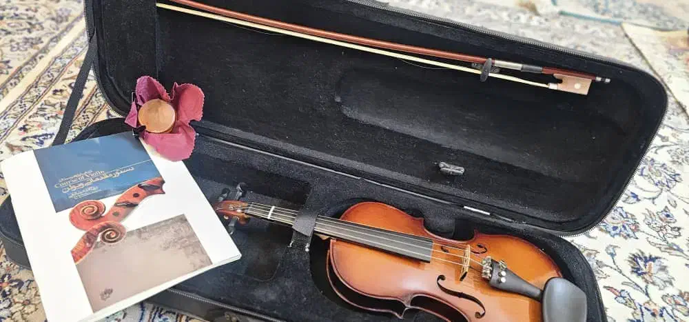 ویلن|ویولن|اسلام‌شهر, باغ فیض|دیوار