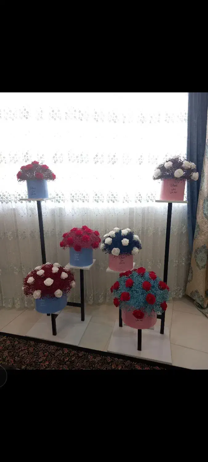 استند گل و گل و گلدون|گل مصنوعی|الیگودرز, |دیوار