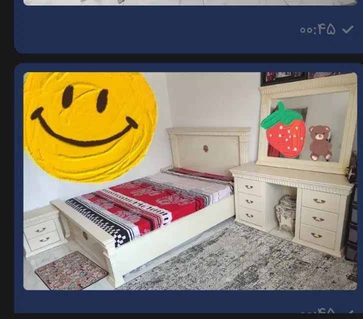 تخت|تخت و سرویس خواب|رباط‌کریم, نصیرشهر|دیوار