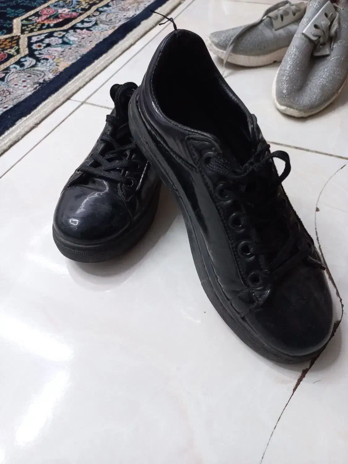 کفش مشگی ورنی|کیف، کفش، کمربند|شهریار, رزکان|دیوار