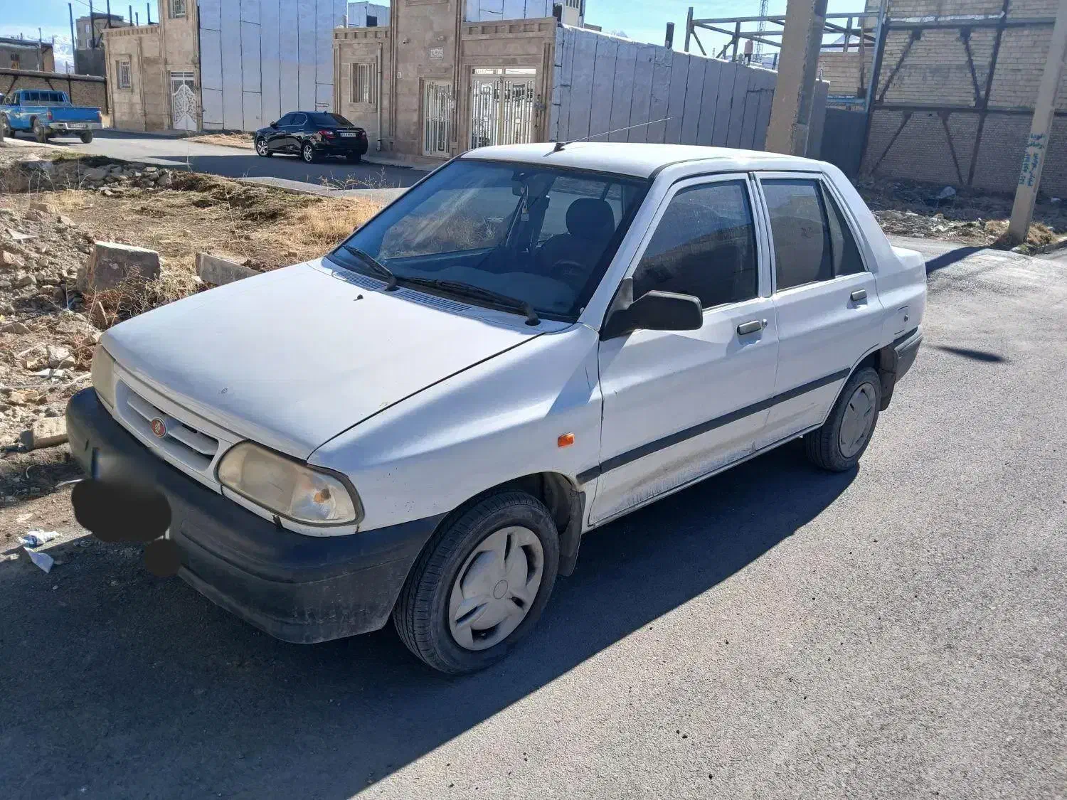 پرایدسفید۹۵|خودرو سواری و وانت|دورود, |دیوار