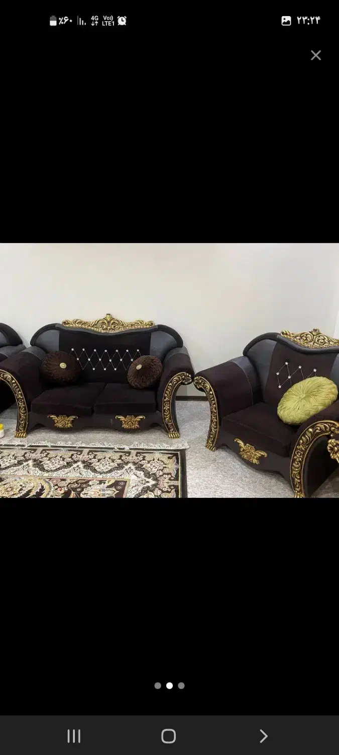 مبلمان در حد نو|مبلمان خانگی و میز عسلی|اهواز, ۳۰ متری|دیوار