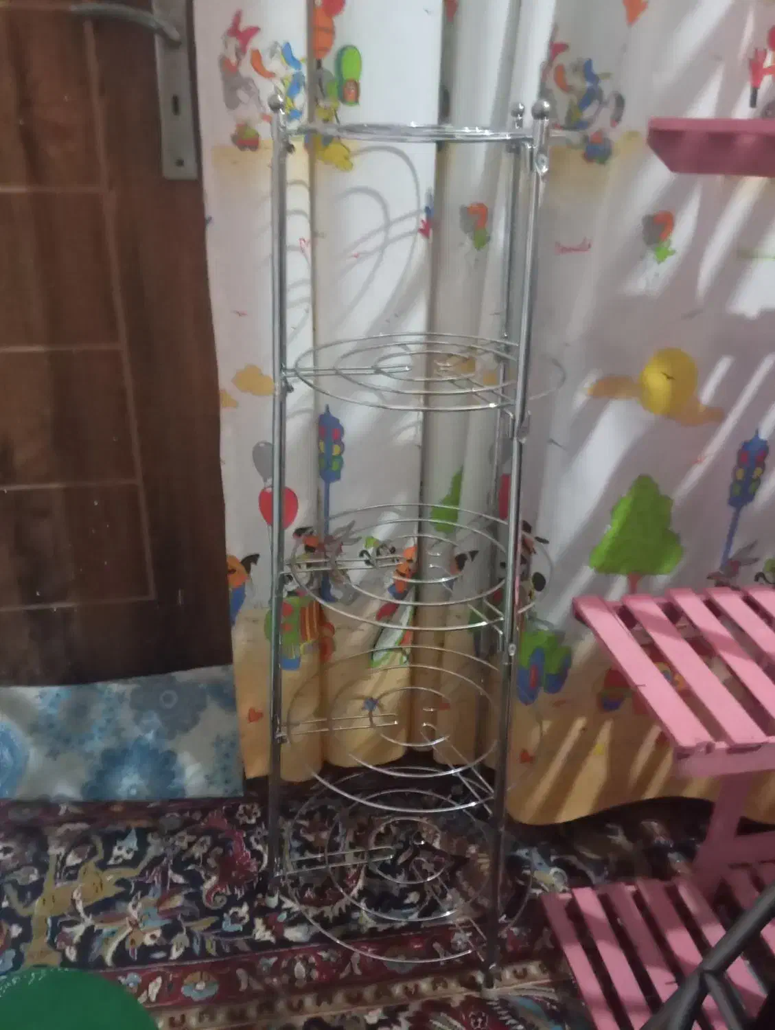 پایه قابلمه|آب‌چکان و نظم‌دهنده ظروف|طرقبه, |دیوار