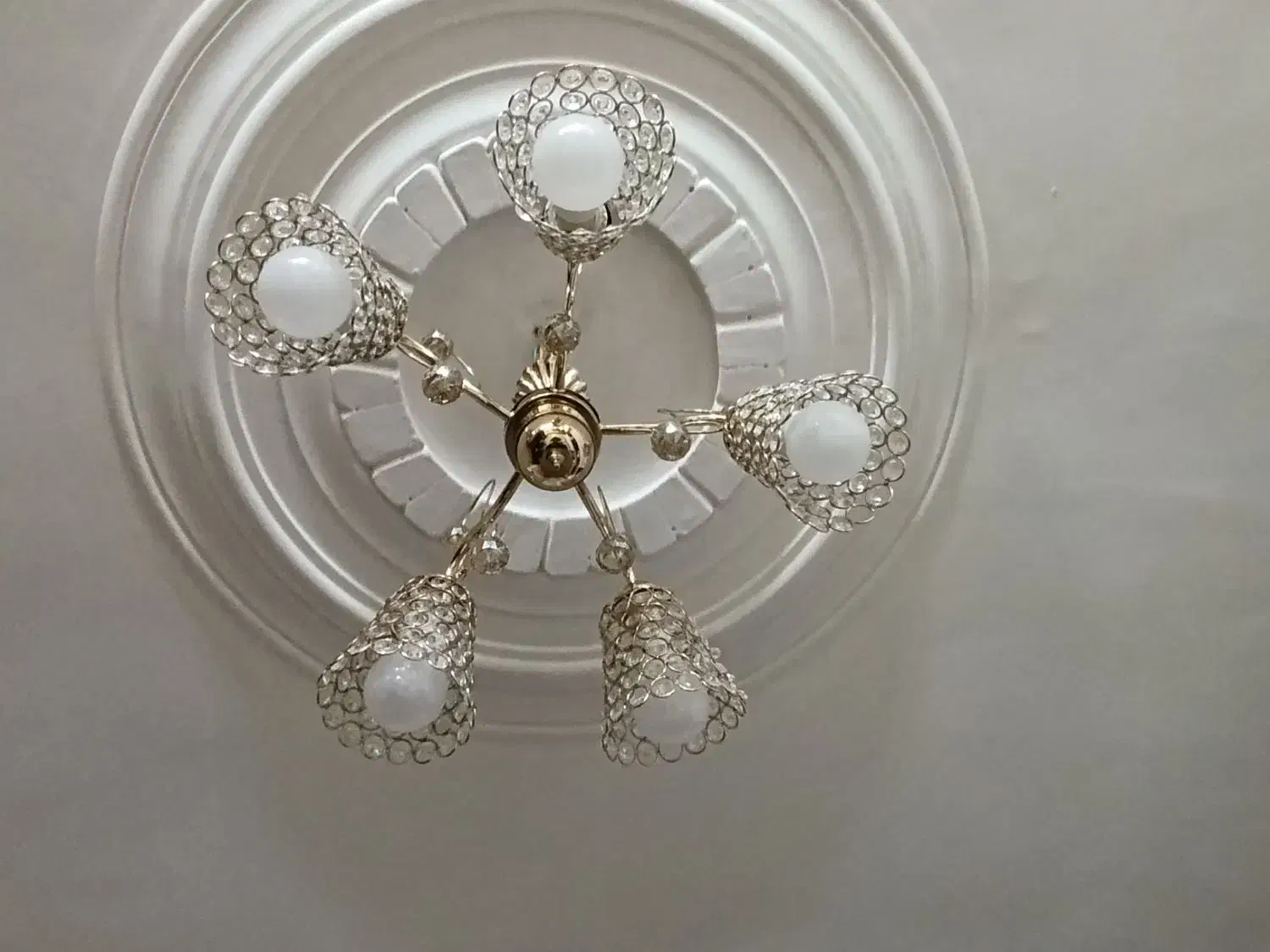 دو عدد لوستر در حد نو|لوستر و چراغ آویز|ارومیه, |دیوار