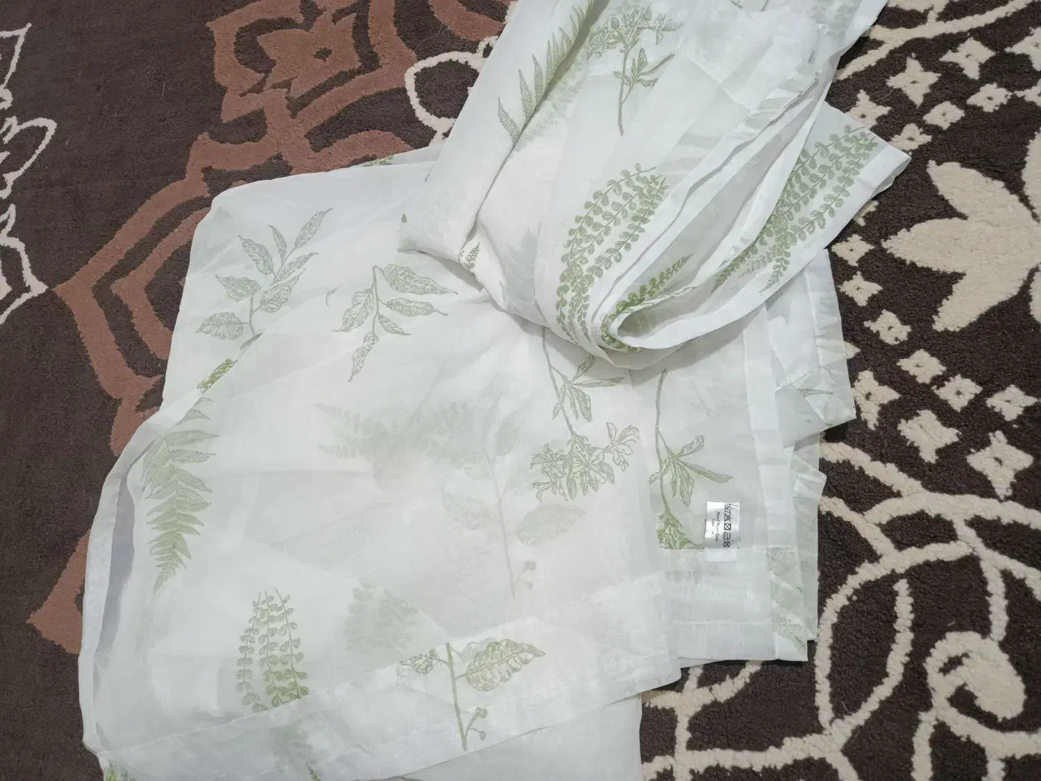 پرده شال|پرده، رانر، رومیزی|آبیک, |دیوار