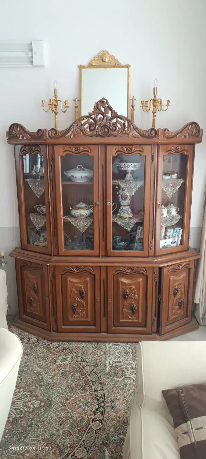 بوفه|بوفه، ویترین، کنسول|مهریز, |دیوار