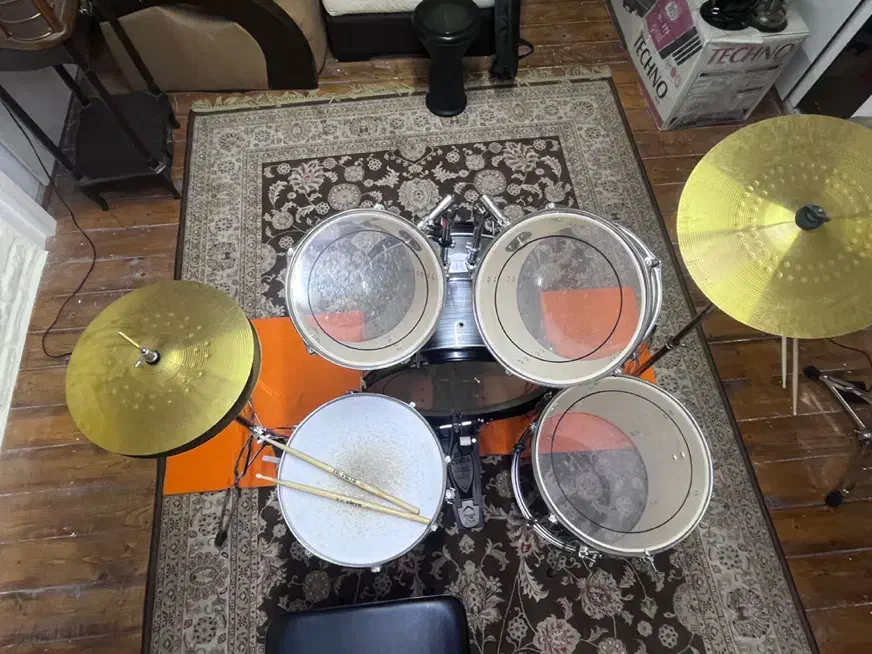 ست درام یاماها آکوستیک سال|درام و پرکاشن|رشت, بازار|دیوار