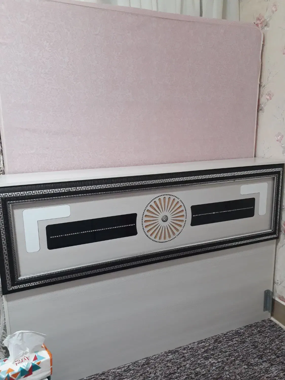 تخت خواب ام دی اف|تخت و سرویس خواب|خرم‌آباد, |دیوار