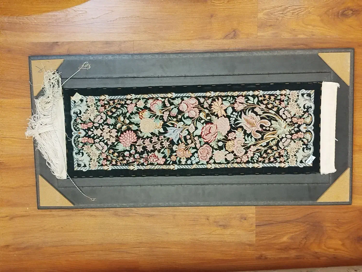 تابلو فرش دست بافت ابریشم|تابلو فرش|تهران, حکیمیه|دیوار