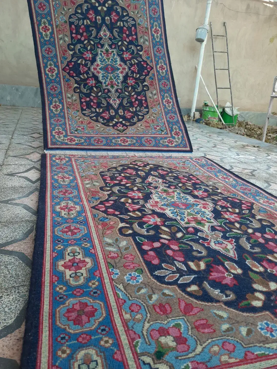 قالیچه|فرش|کرمان, |دیوار