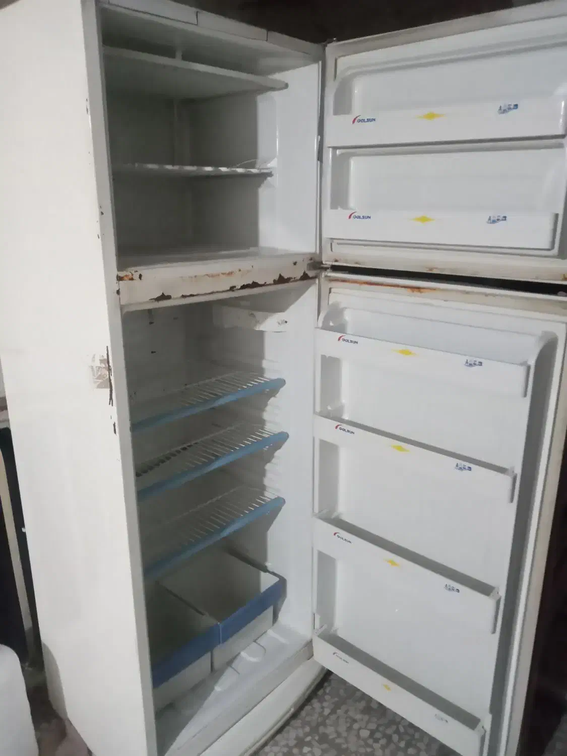 یخچال فریزر گلسون برفک دار به ضمانت کار|یخچال و فریزر|بانه, |دیوار