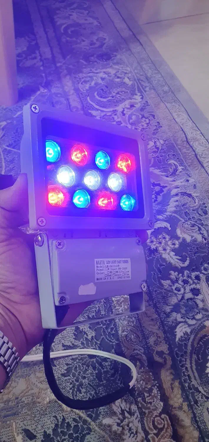 دو عدد لامپ رشد گیاه|لامپ و چراغ|فولادشهر, C4|دیوار