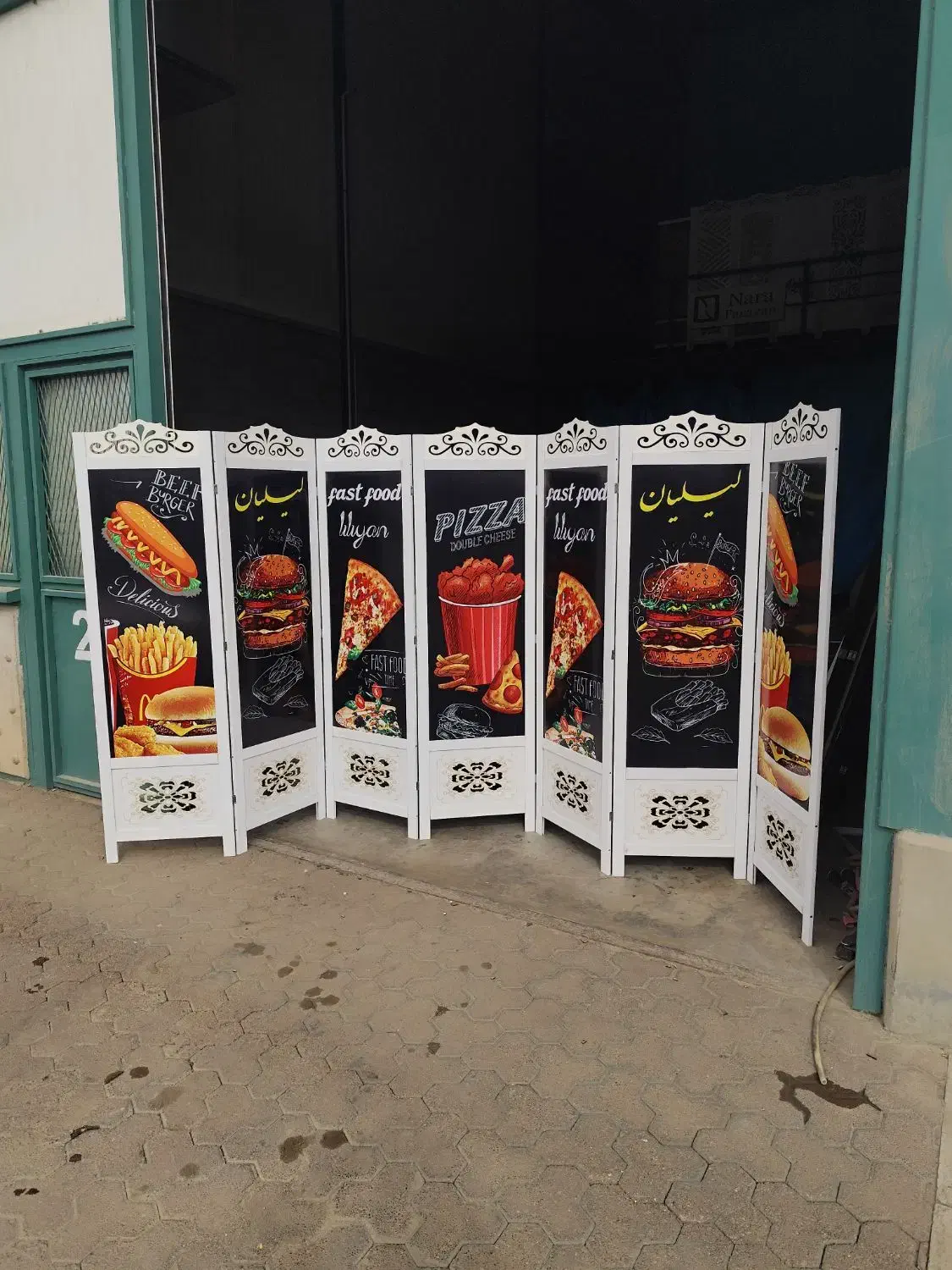 پاراوان عکس دار پارتیشن چاپی دیوار متحرک پاروان|صنایع دستی و سایر لوازم تزئینی|تهران, شهرک رضویه|دیوار