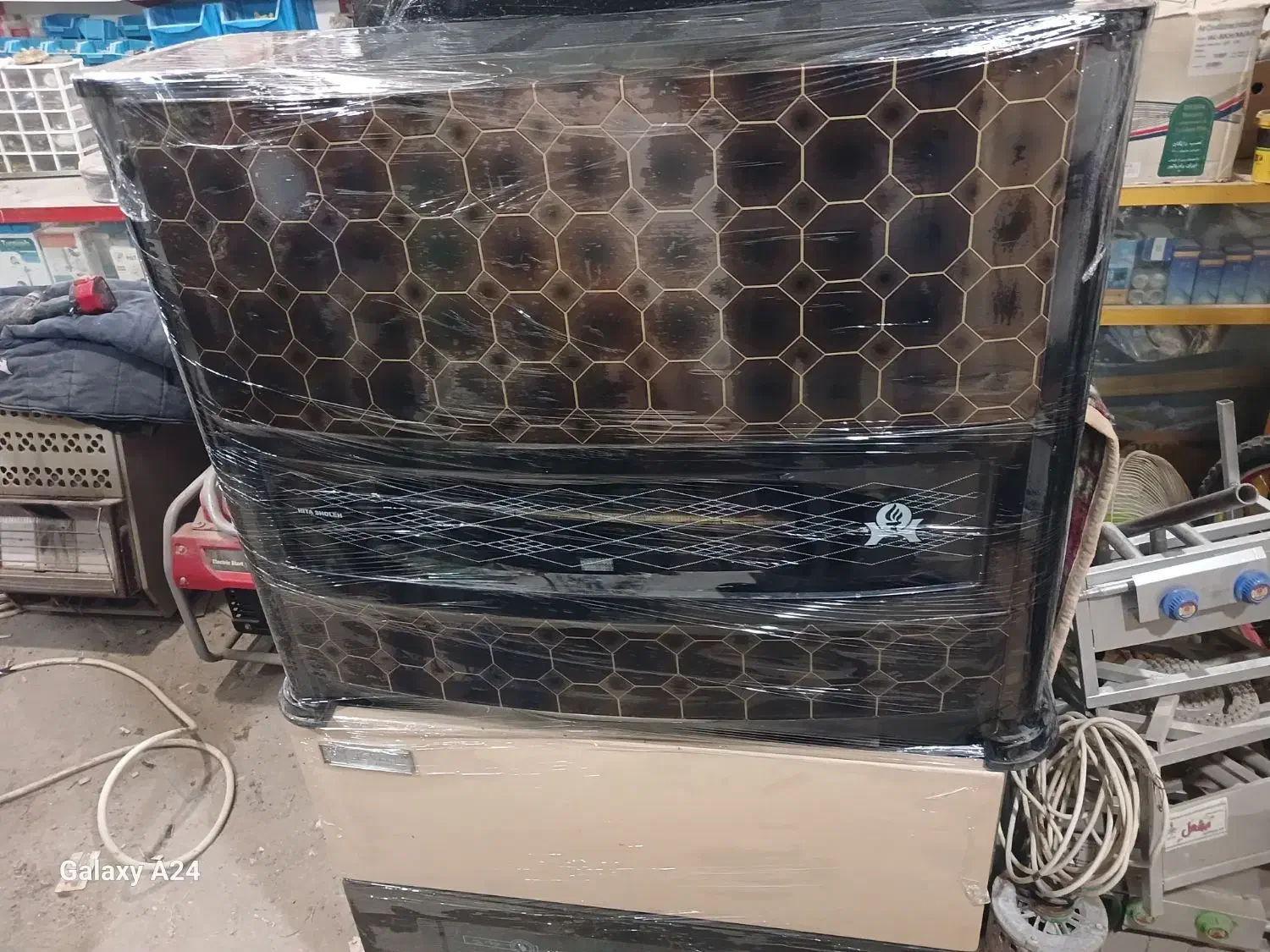 بخاری هیتا شعله درحدنو بایه سال ضمانت|بخاری، هیتر، شومینه|آران و بیدگل, |دیوار