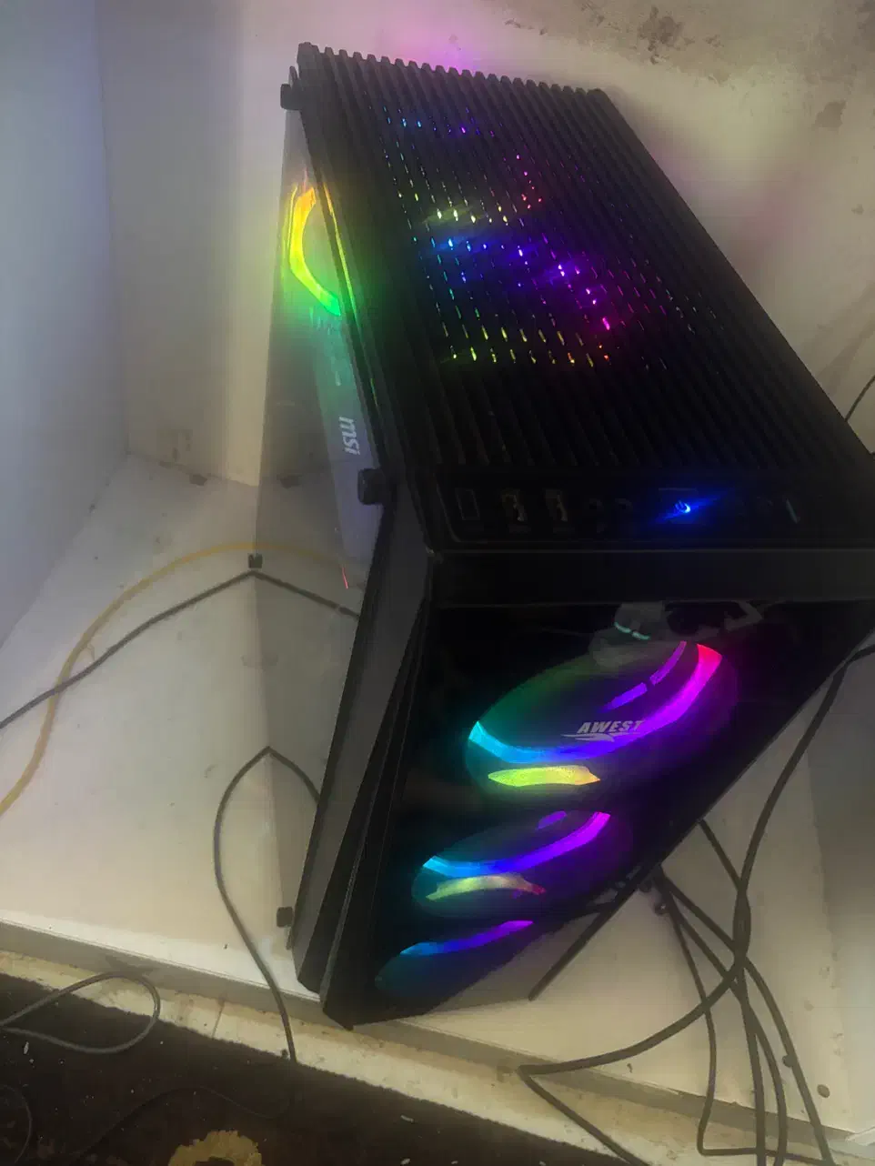 کیس گیمینگ|رایانه رومیزی|اهواز, سپیدار|دیوار