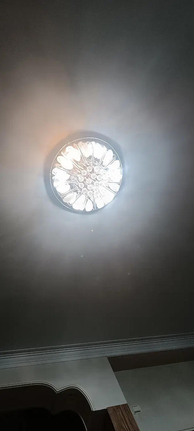 لوستر سقفی کنترلی با دیوارکوب|لوستر و چراغ آویز|تهران, وصفنارد|دیوار