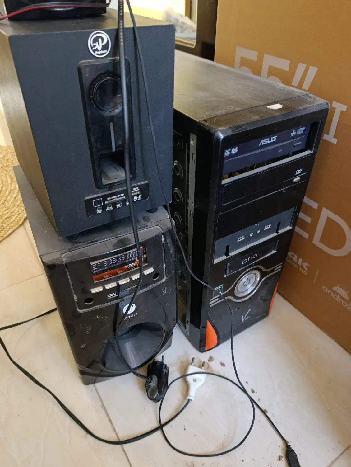 کیس کامپیوتر با اسپیکر|رایانه رومیزی|تربت‌حیدریه, باغ سلطانی|دیوار