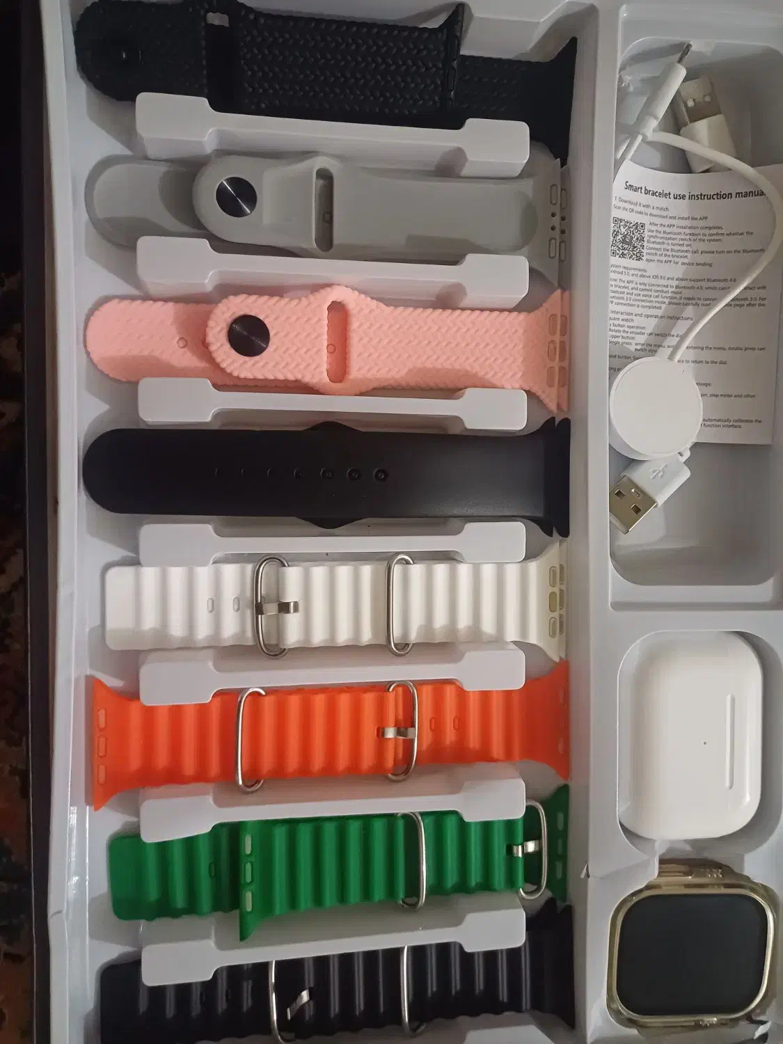 اسمارت واچ مدل اولترا۱۸نونوپلمپ با ایرپاد۸بندوکاور|ساعت|ایذه, |دیوار