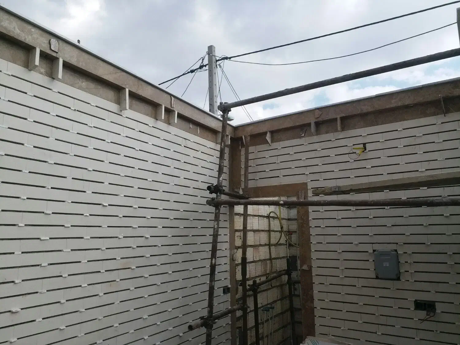 اجرای نمای ساختمان|خدمات پیشه و مهارت|لاهیجان, گلستان|دیوار