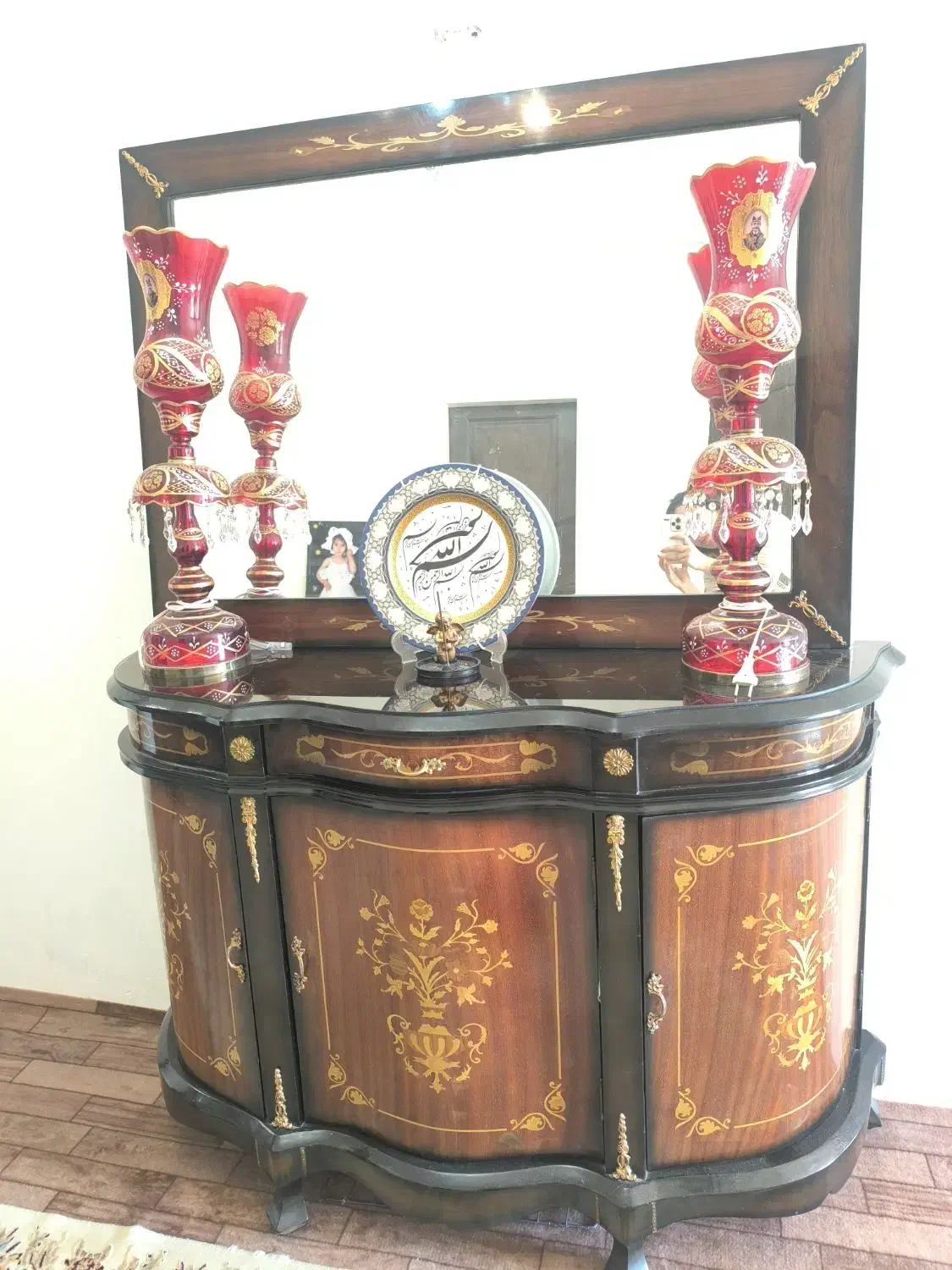 میزتی وی واینه کنسول معرق|میز تلویزیون|سهند, |دیوار