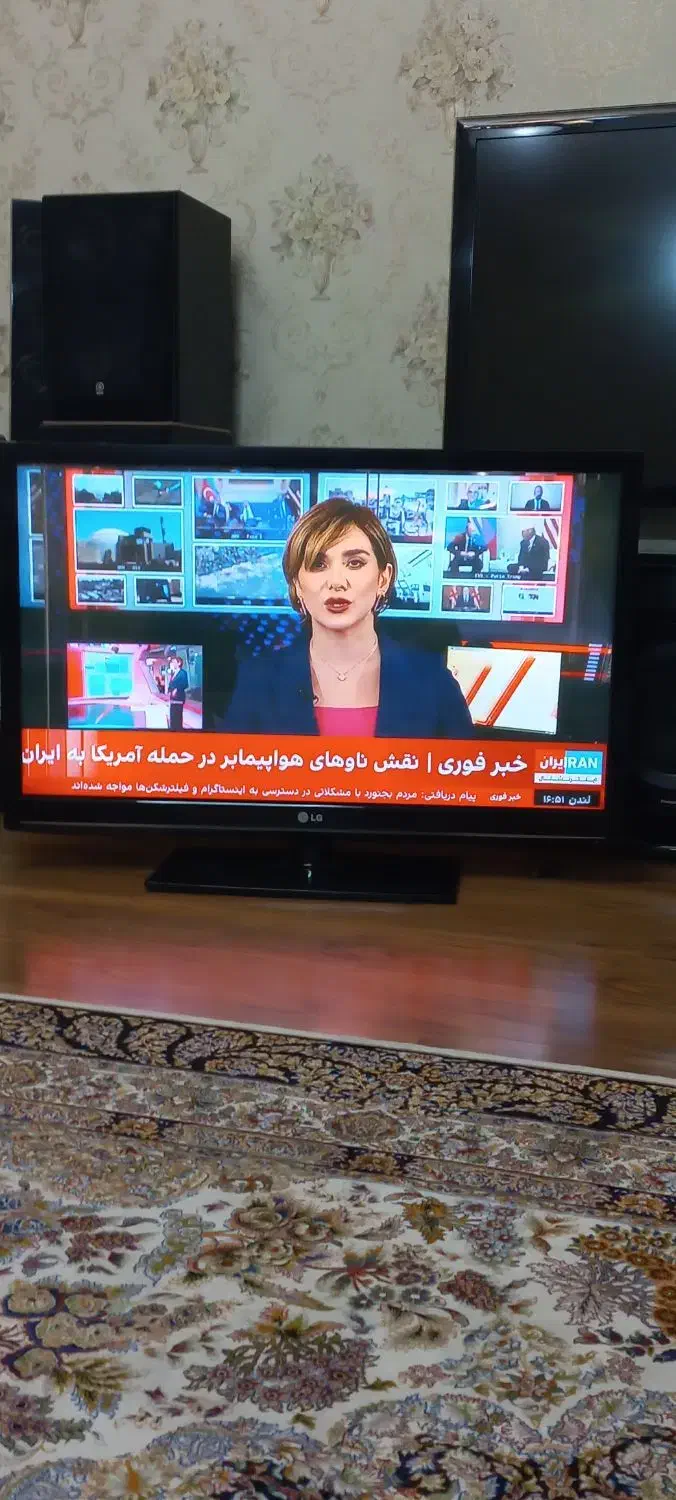 تلویزیون پلاسما ۴۲ اینچ ال جی|تلویزیون و پروژکتور|تهران, سازمان آب|دیوار