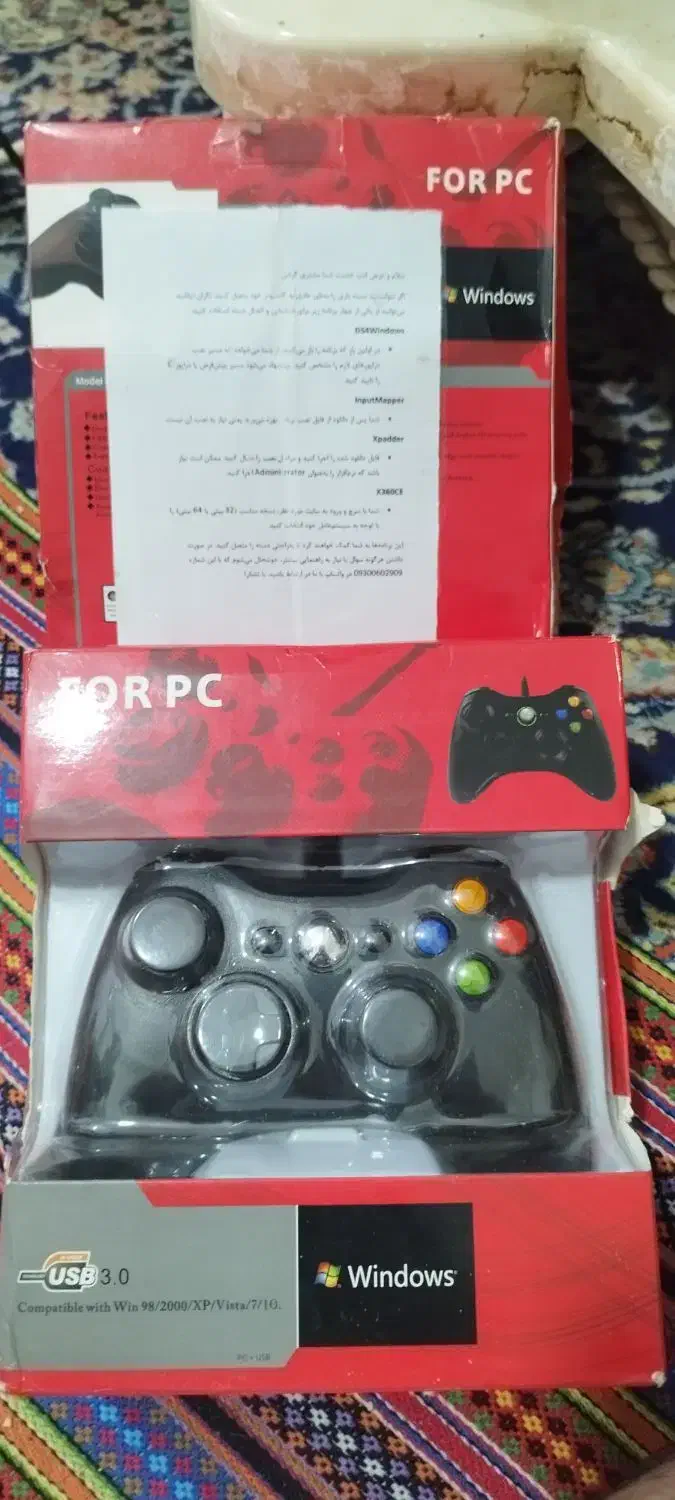 یک جفت دسته بازی|کنسول، بازی ویدئویی و آنلاین|تهران, تهرانپارس شرقی|دیوار