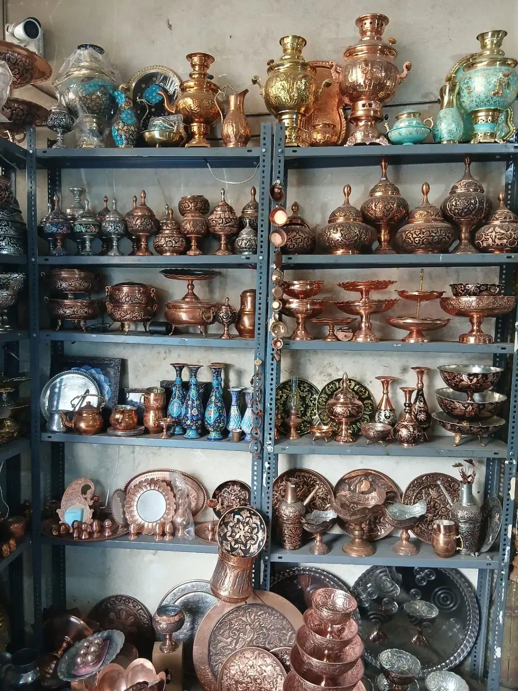 تولیدی ظروف مسی قیمت عمده|صنایع دستی و سایر لوازم تزئینی|اصفهان, بابوکان جنوبی|دیوار