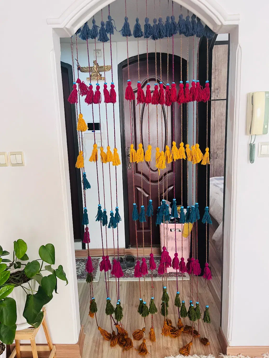 پرده سنتی|پرده، رانر، رومیزی|مشهد, تربیت (صدف)|دیوار