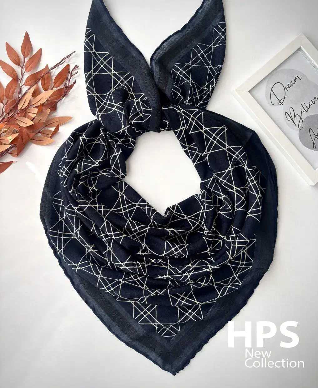 روسری طرح دیور خطی|لباس|ایوان, |دیوار