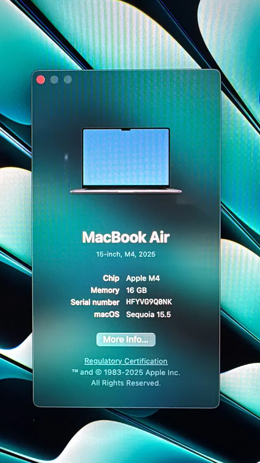 مک بوک M4 Air|رایانه همراه|تهران, دربند|دیوار