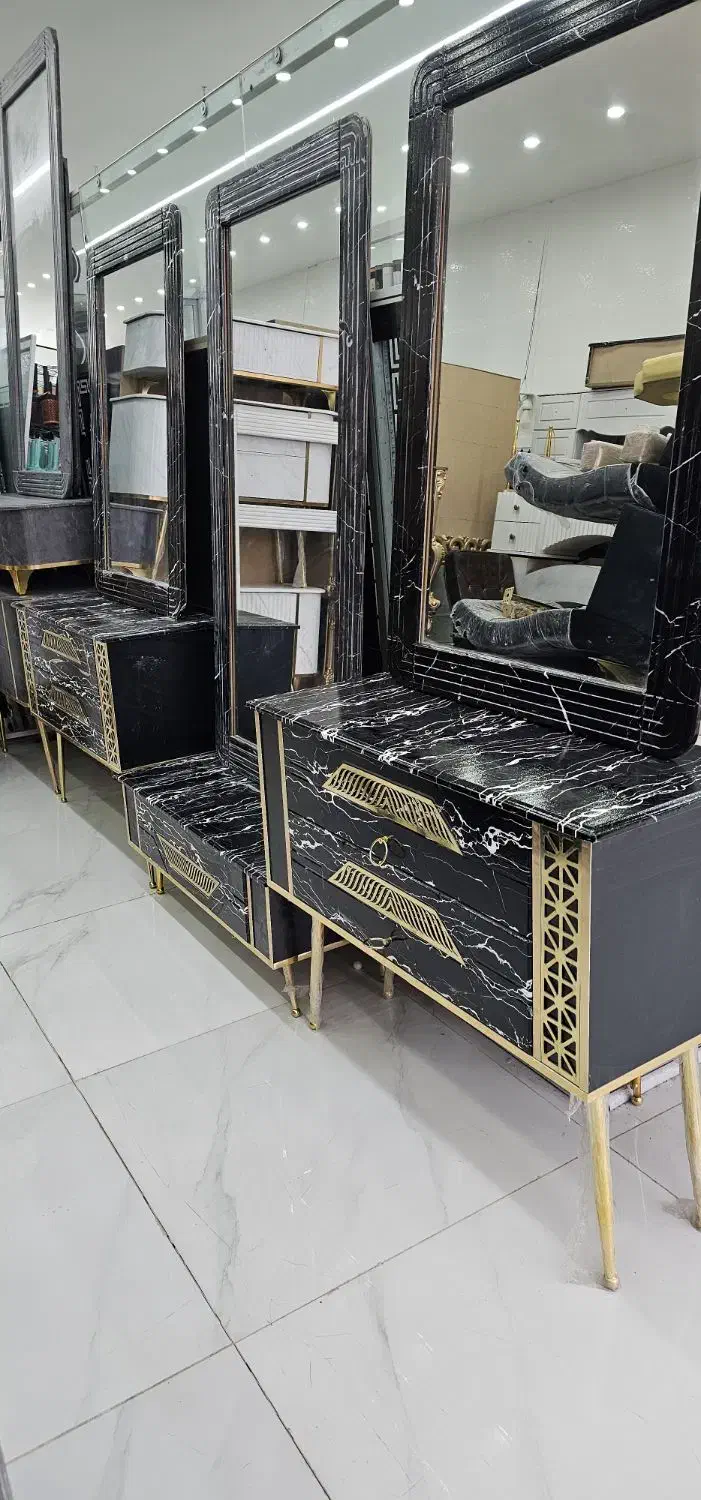 ست اینه کنسول دکور آرایشگاه|آرایشگاه و سالن‌های زیبایی|کرمانشاه, |دیوار