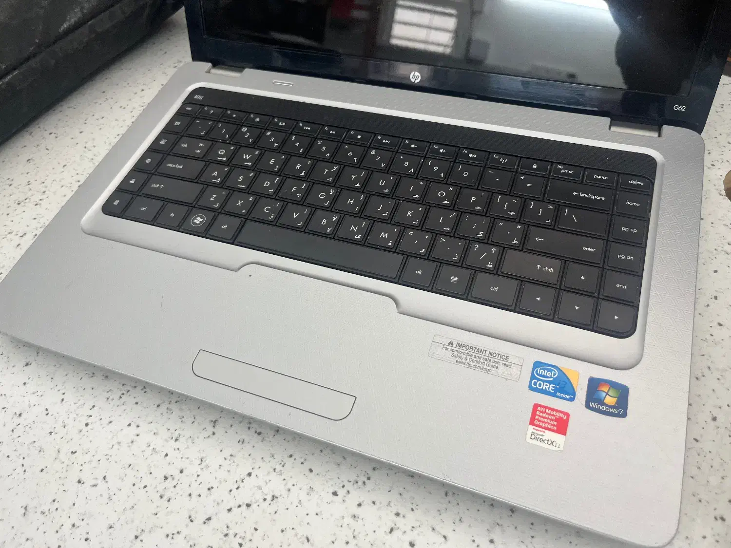 لب تاب hp دست دوم|رایانه همراه|بندر کنگان, |دیوار