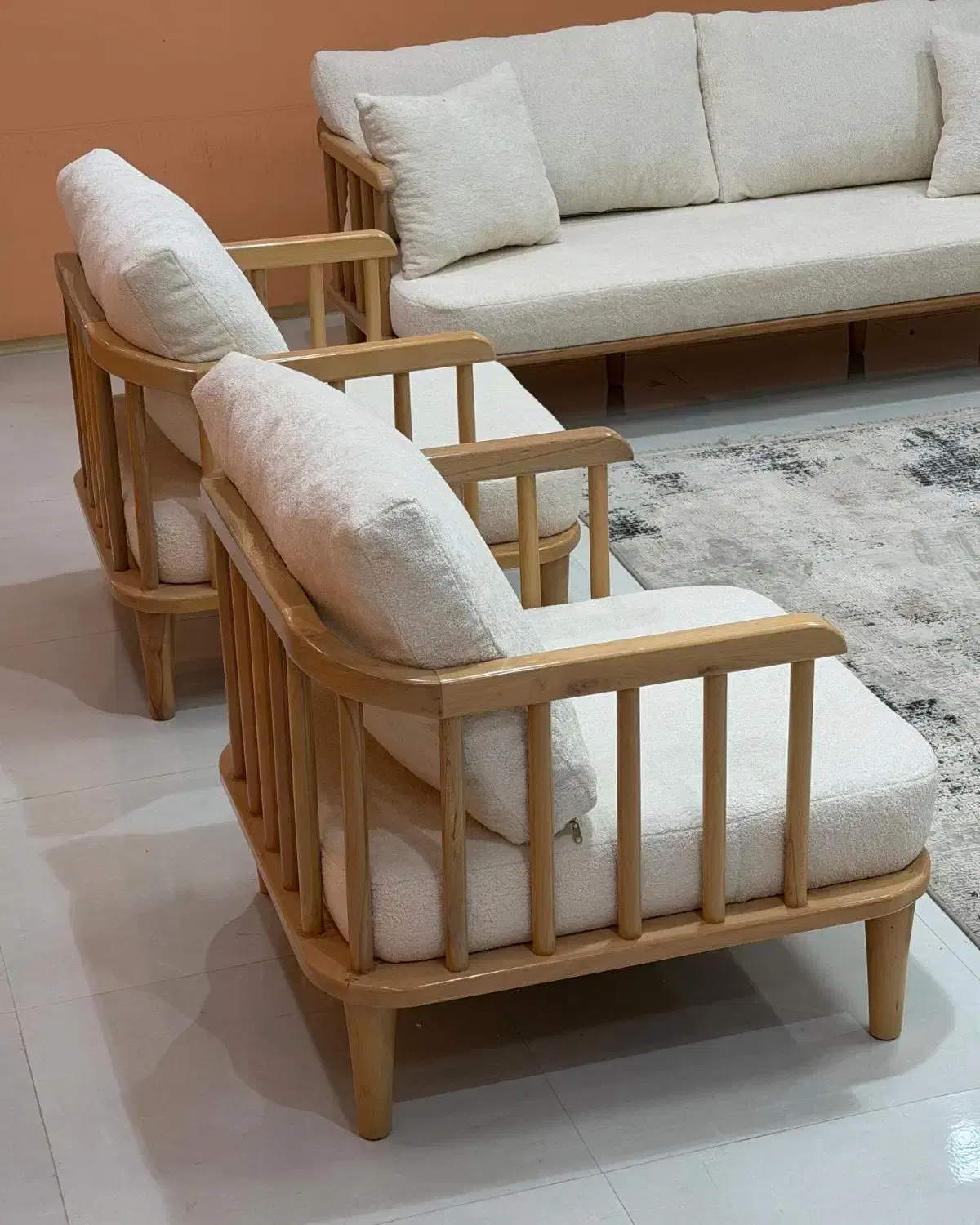 مبل ۸نفره مینیمال نرده ای|مبلمان خانگی و میز عسلی|قدس, شهرقدس|دیوار