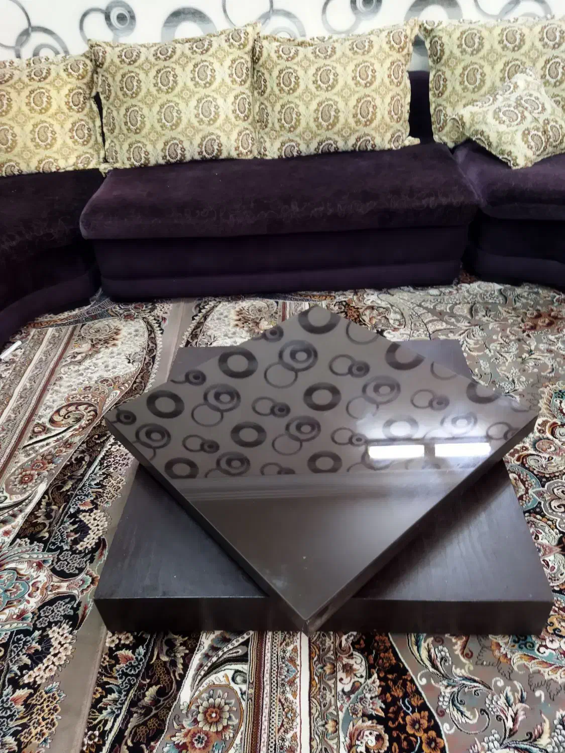 میز جلو مبلی|مبلمان خانگی و میز عسلی|ساوه, |دیوار