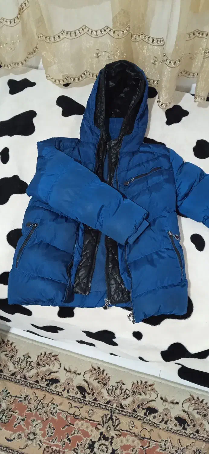 کاپشن کلاه دار ضد آب  پسرانه جاندار عالی|لباس|رشت, یخسازی|دیوار