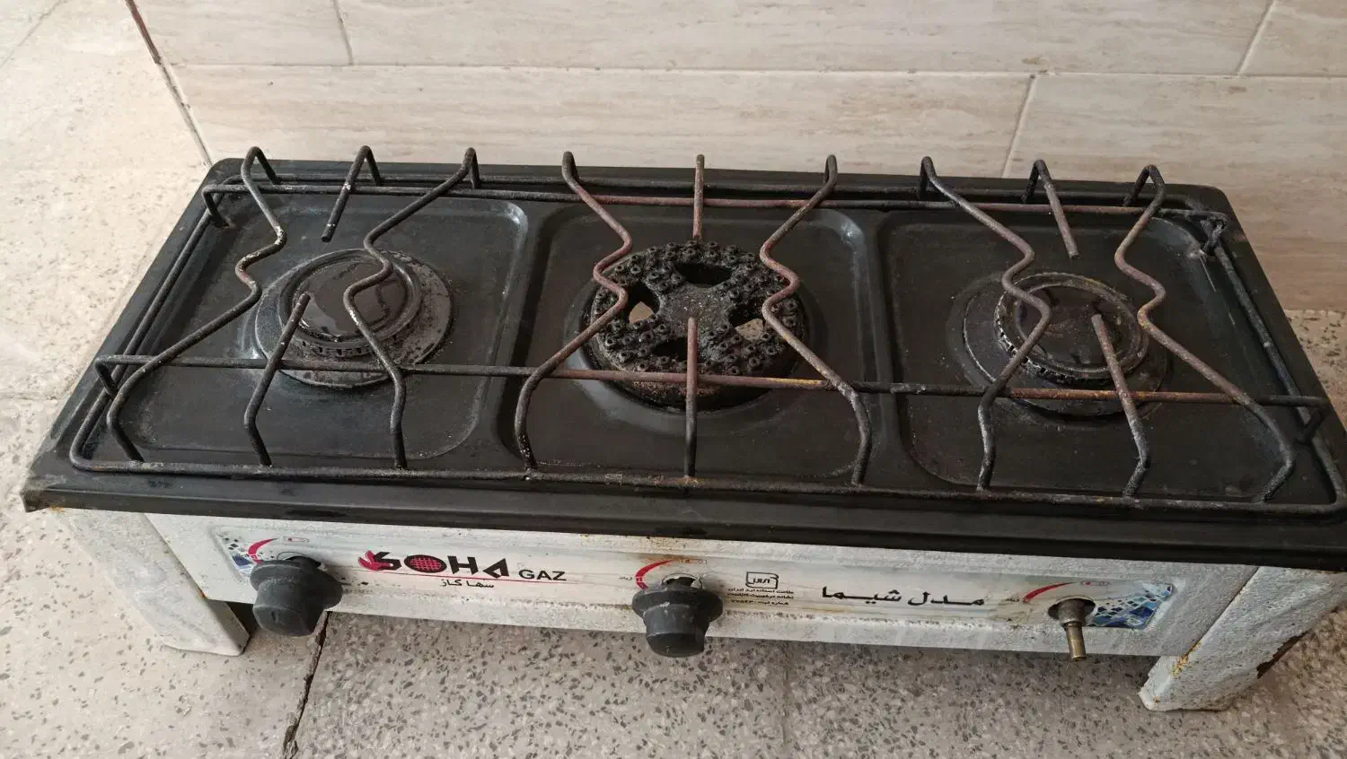 یک عدد اجاق گاز|اجاق گاز و لوازم برقی پخت‌وپز|اشتهارد, |دیوار