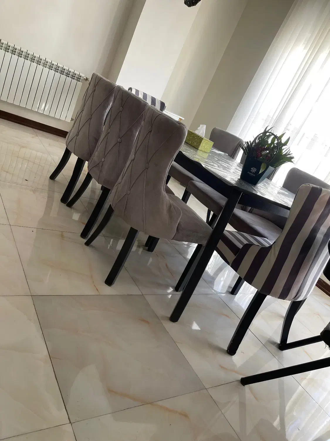 میز ناهار خوری|میز و صندلی غذاخوری|رودهن, |دیوار