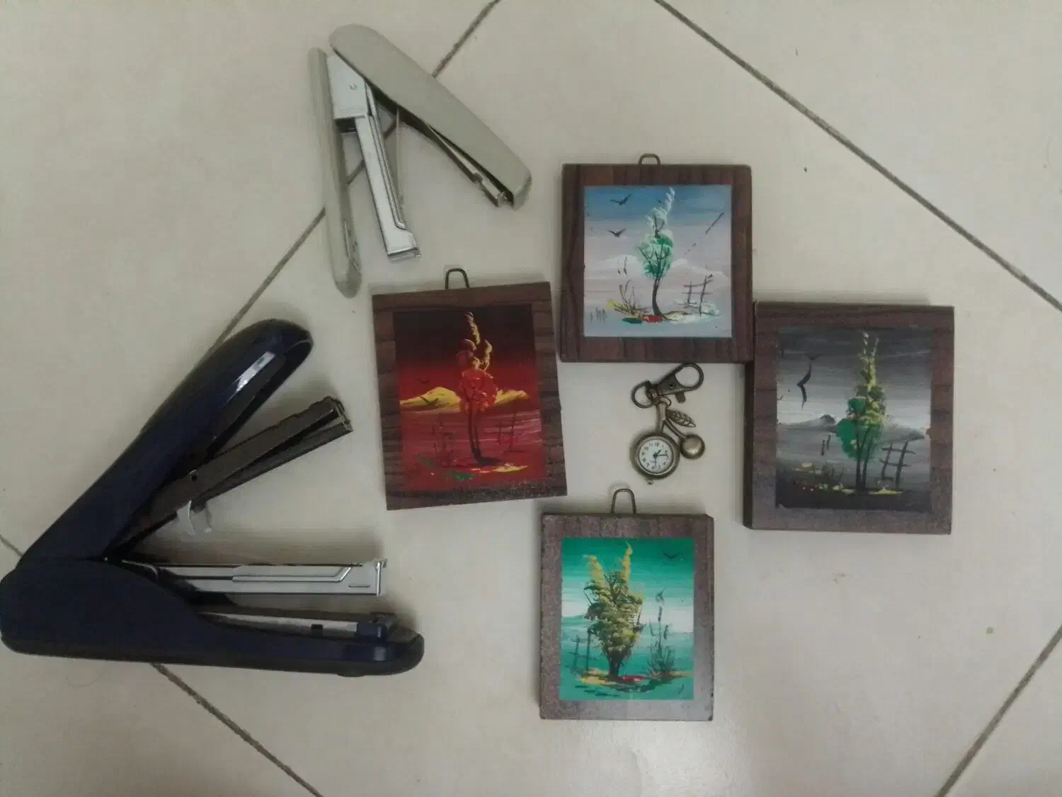 قاب دیواری چهارفصل|تابلو، نقاشی، عکس|تهران, آسمان|دیوار