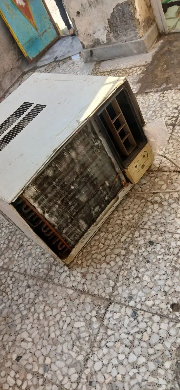 کولر سوخته ، کولر اوراقی ، کولر خرابه ،  درب منزل|کولر گازی و فن‌کوئل|میناب, |دیوار