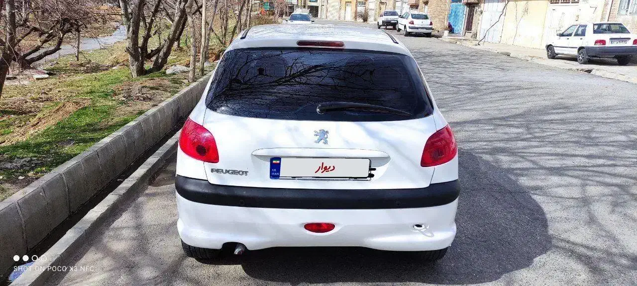 پژو۲۰۶ تیپ ۵|خودرو سواری و وانت|مهاباد (آذربایجان غربی), |دیوار