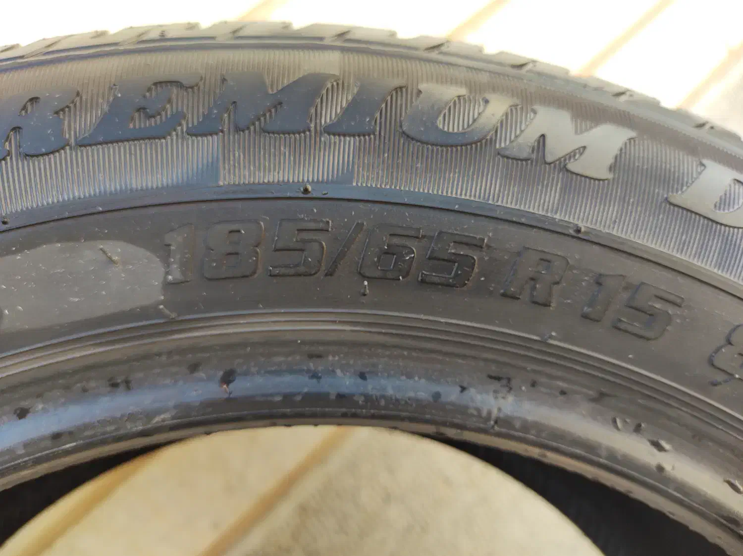 چهار حلقه لاستیک بارز 185/65/15|قطعات یدکی و لوازم جانبی|شهرضا, |دیوار