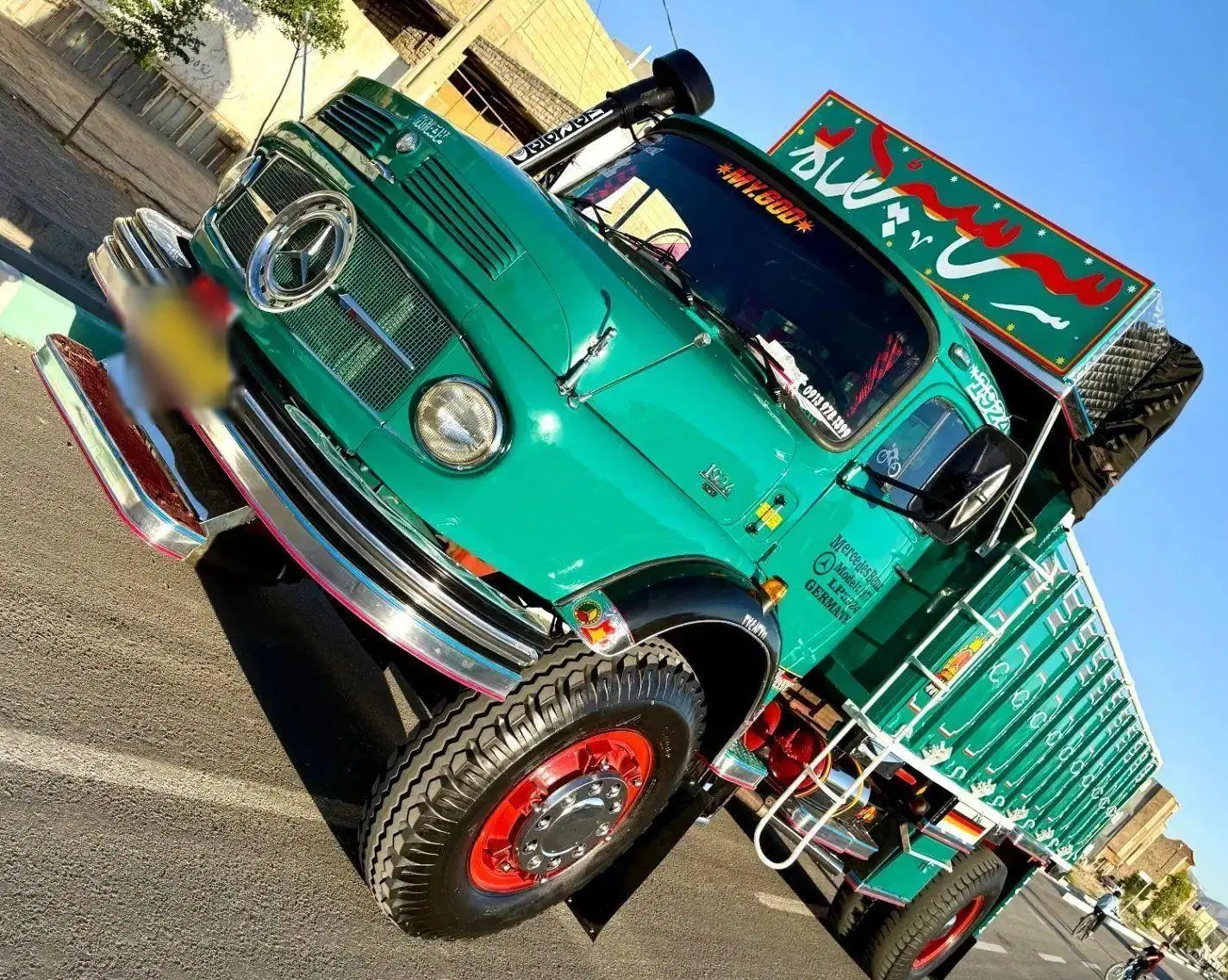 کامیون بنز تک باری ۱۹۲۴ عروسک|خودرو سنگین|اصفهان, عباسآباد|دیوار