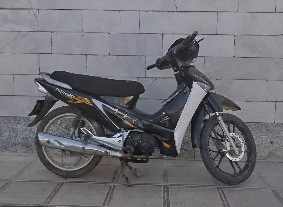 موتور لاکی بیکلاچ احسان مدل 90|موتورسیکلت|بیرجند, |دیوار