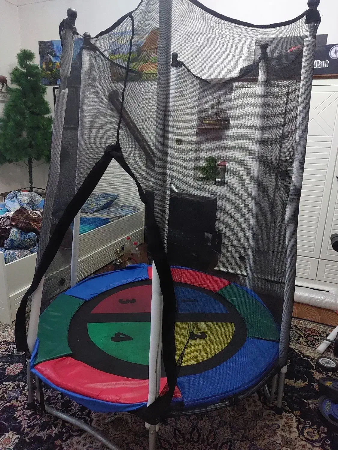 ترامپولین خارجی و محکم|اسباببازی بچه|اهر, |دیوار